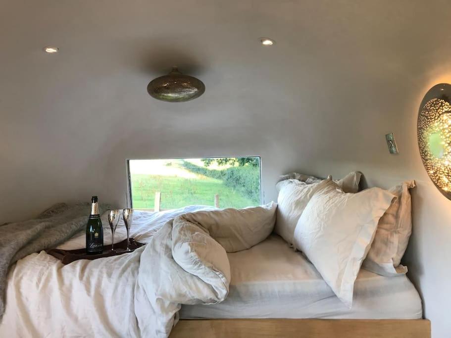 Airstream, Vintage American Caravan & Hottub 艾士伯顿 外观 照片